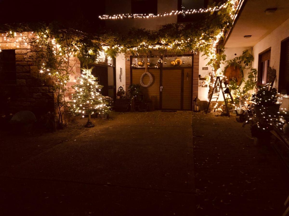 Gaestehaus Annel Niederhorbach Exteriör bild